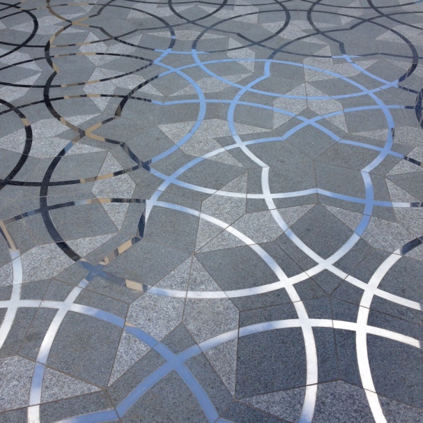 Penrose tiling, Mathematical Institute, Oxford