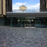 Entrance to Mathematical Institute, Oxford